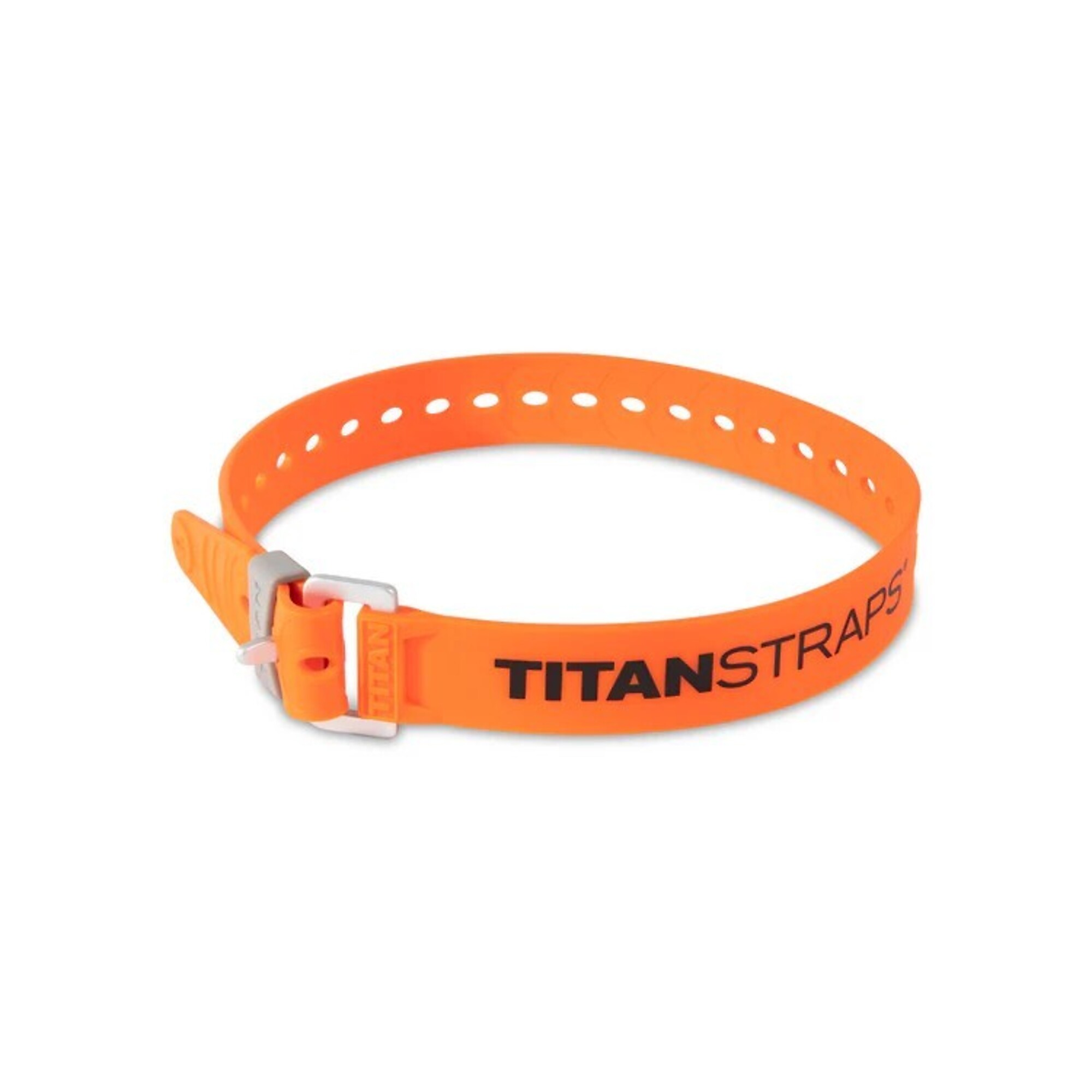 TitanStraps Industrial Super Strap, 2ft., Fluorescent Orange, Model# TSI-0125-FO